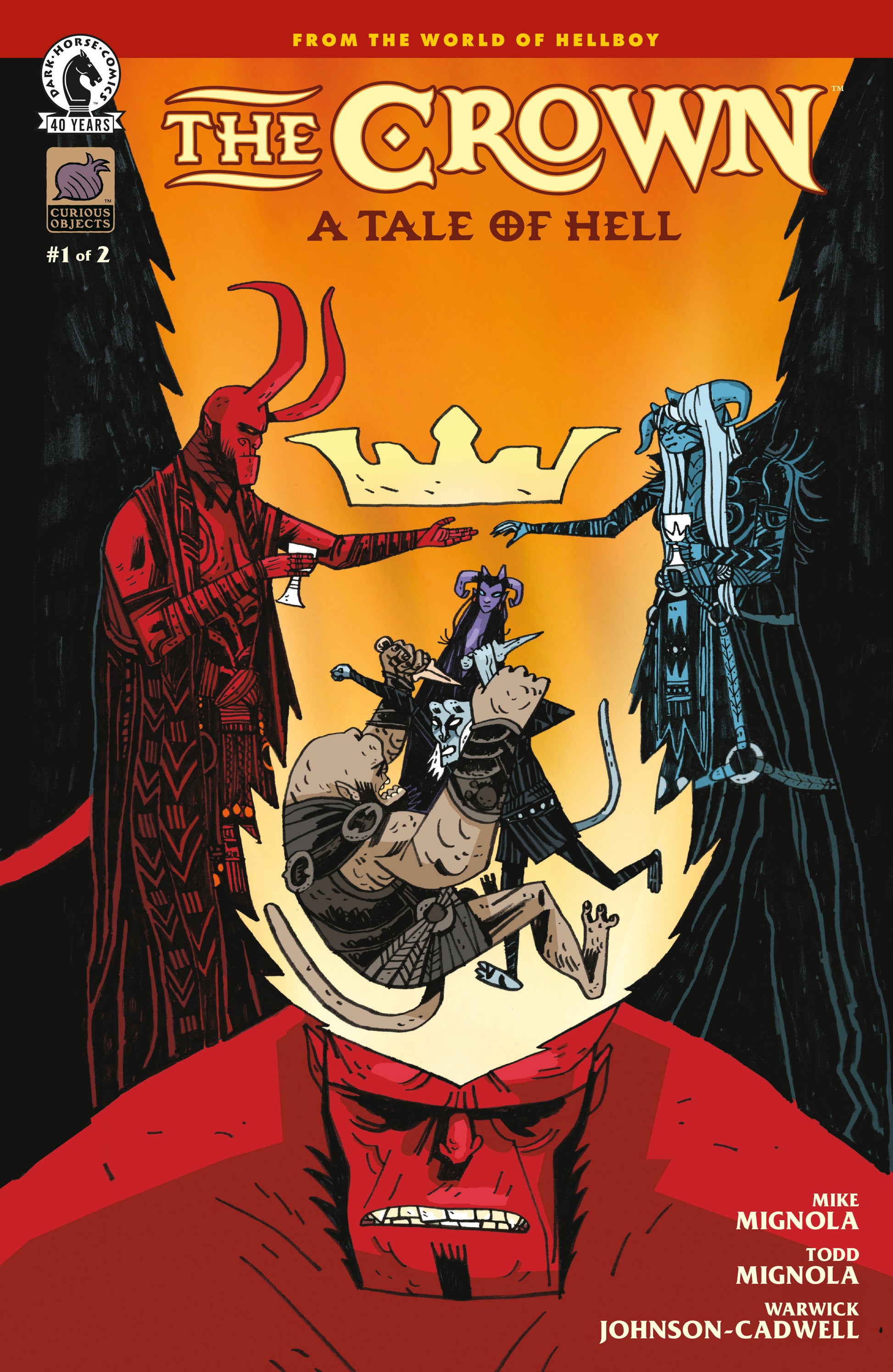 2025 - The Crown: A Tale Of Hell #1 Cvr A Warwick Johnson-Cadwell - M - ENG 1