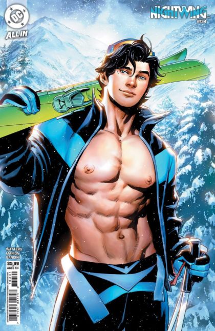 2025 - Nightwing #134 Cvr E Travis Moore Sweater Weather Card Stock Var - M - ENG