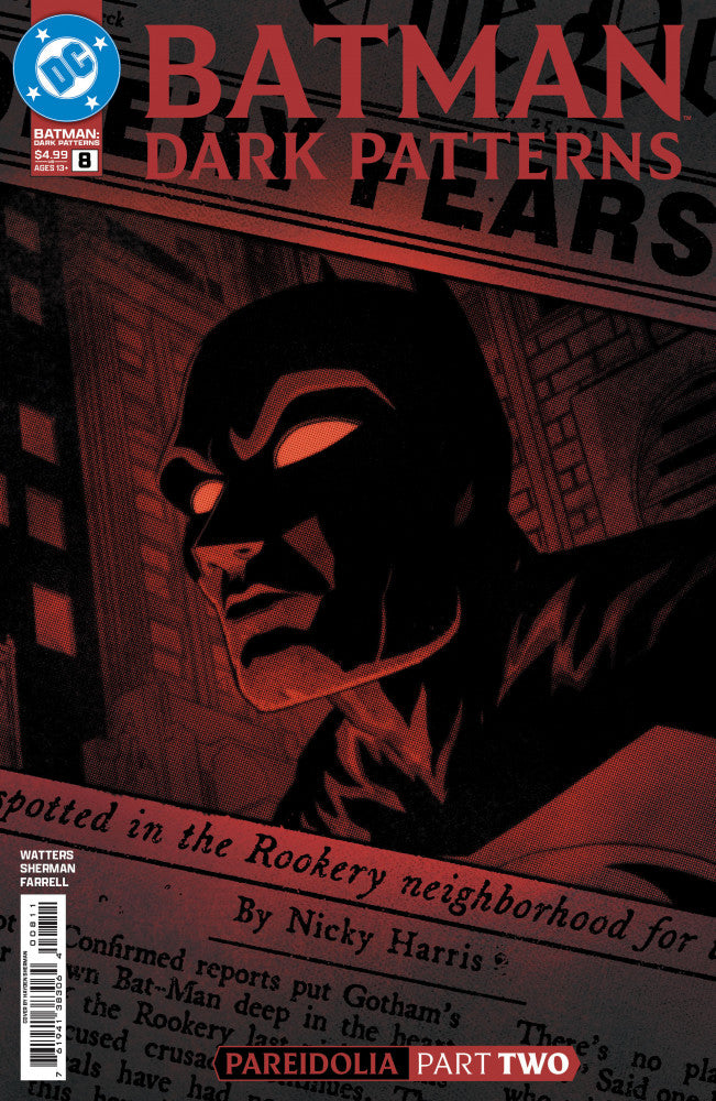 2025 - Batman: Patrones Oscuros #8 Var. A - M - ENG
