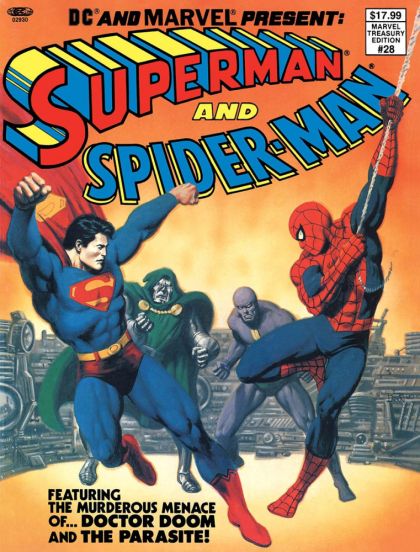 2025 - DC And Marvel Present Superman And Spider-Man (Marvel Treasury Edition #28) #1 Facsimile Edition Cvr A - M - ENG