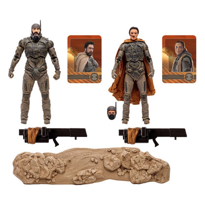 Dune: Part Two Action Figure 2-Pack Stilgar & Shishakli (Gold Label) 18 cm - M 3