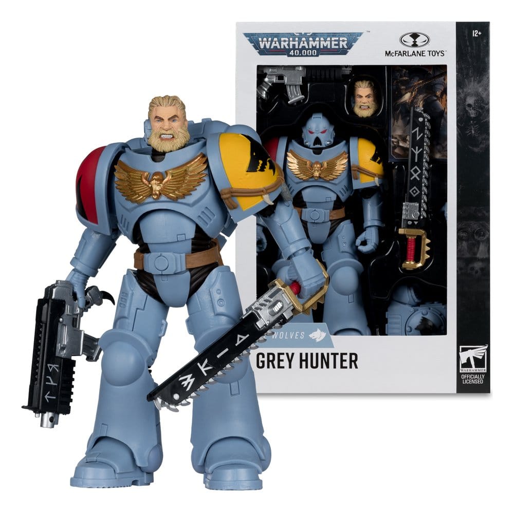 Warhammer 40,000 Action Figure Grey Hunter (Space Wolves) 18 cm - M 5