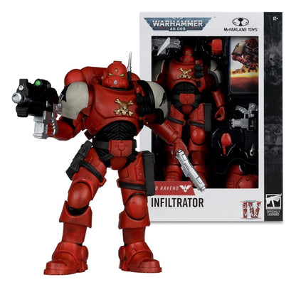 Warhammer 40,000 Action Figure Infiltrator (Blood Ravens ) (Dawn Of War 4) 20 cm - M 5