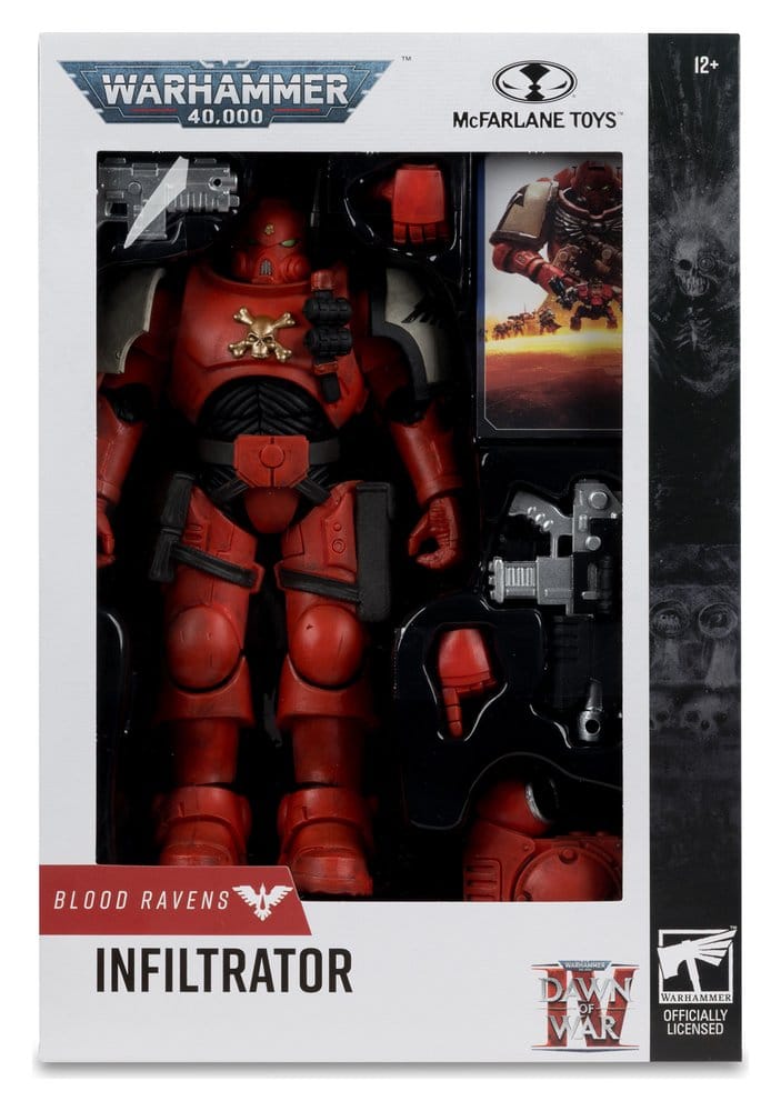 Warhammer 40,000 Action Figure Infiltrator (Blood Ravens ) (Dawn Of War 4) 20 cm - M 6