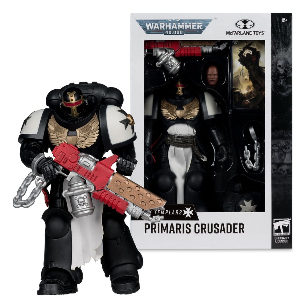 Warhammer 40,000 Action Figure Primaris Crusader (Black Templars) 18 cm - M 6