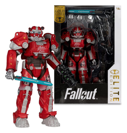 Fallout Mcfarlane Elite Edition Action Figure Fallout 76 Nuka Cola T-60 (Gold Label) 19 cm - M 4