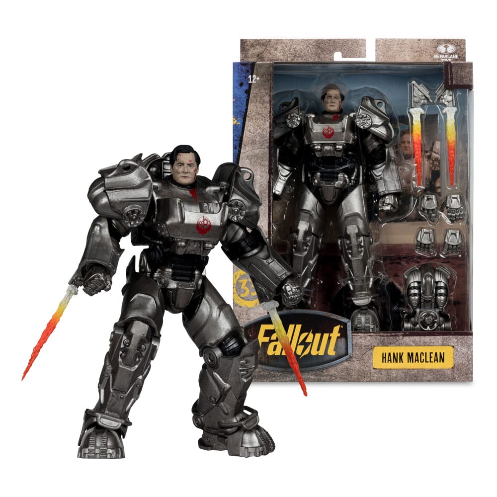 Fallout Action Figure Hank MacLean 19 cm - M 5