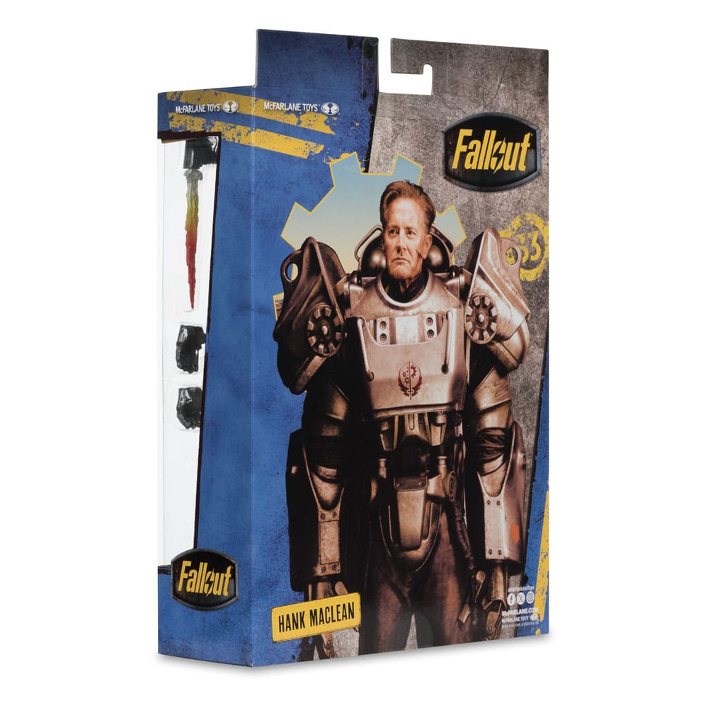 Fallout Action Figure Hank MacLean 19 cm - M 6