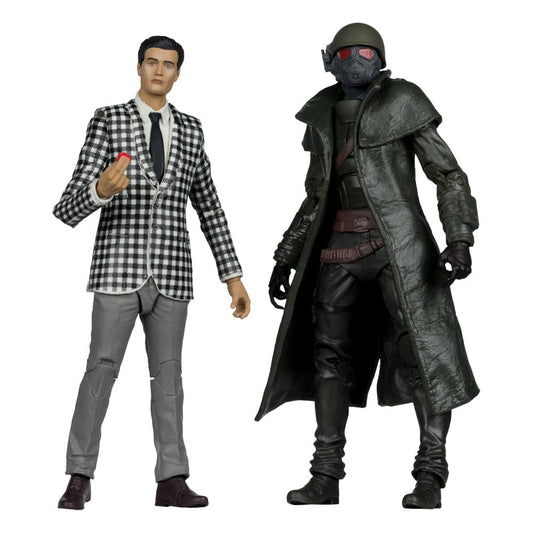 Fallout: New Vegas Statue 2-Pack Riot Ranger Armor & Benny Survivor 18 Cm - M 1