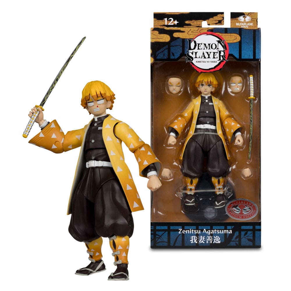 Demon Slayer: Kimetsu no Yaiba Action Figure Zenitsu Agatsuma Plantinum Edition 15 cm - M 5