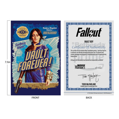 Fallout Movie Maniacs Action Figure Vault Boy Version 2 14 cm - M 6