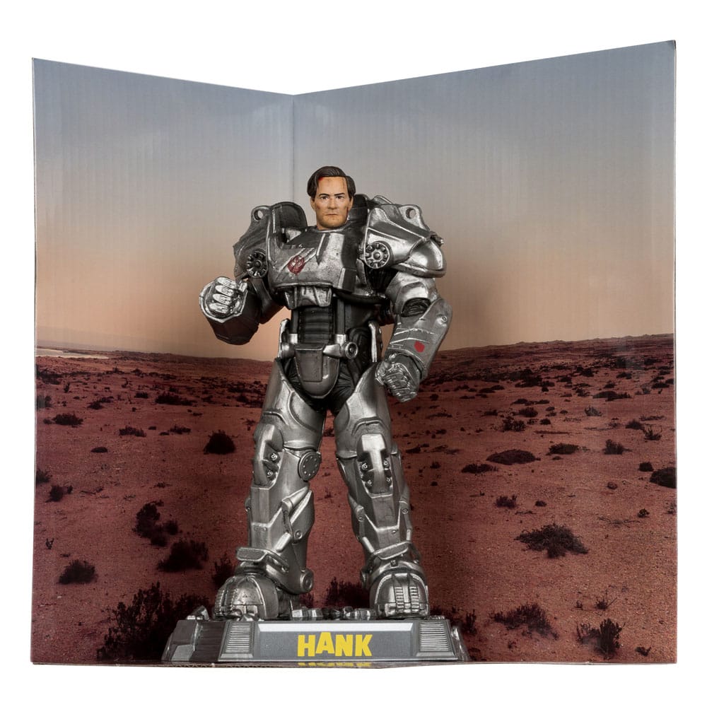 Fallout Movie Maniacs Action Figure Hank Maclean (Season 2) (Red Platinum Edition) 17 cm - M 2