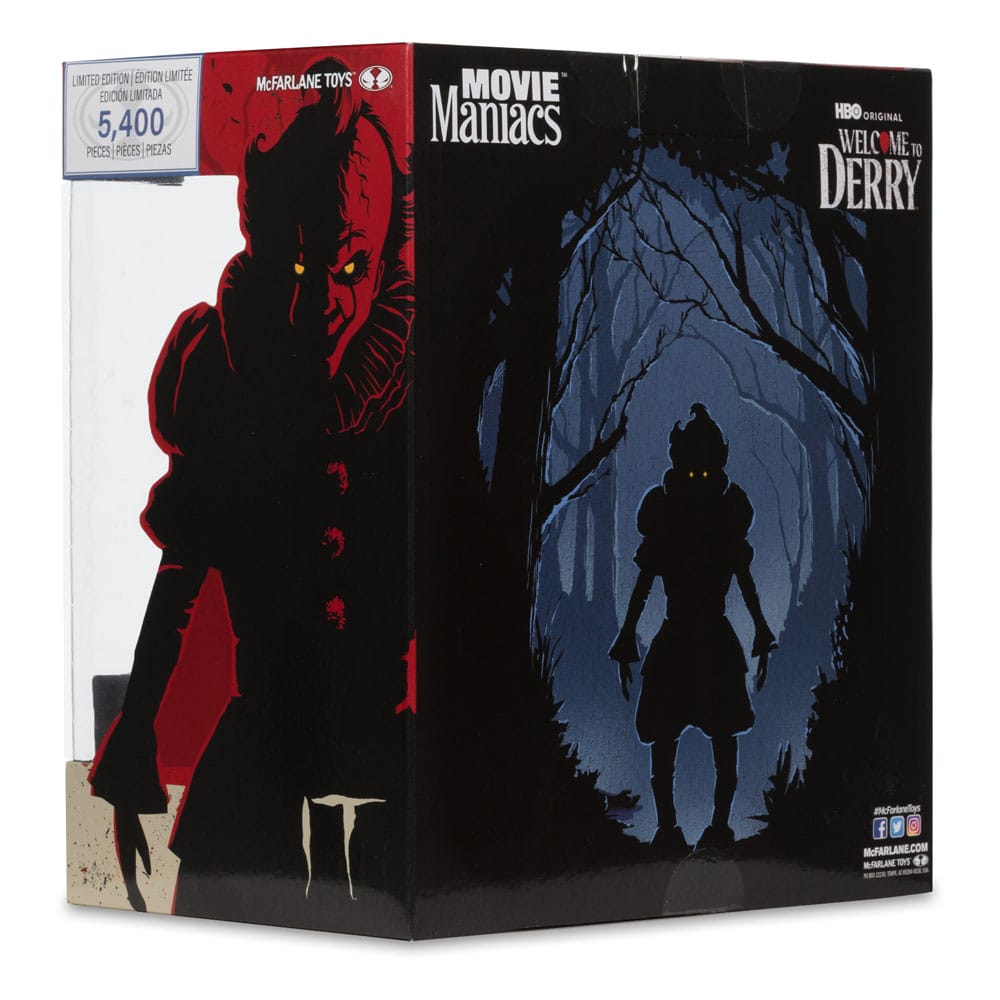 It: Welcome to Derry - Movie Maniacs PVC Statue Pennywise 16 cm - M 6