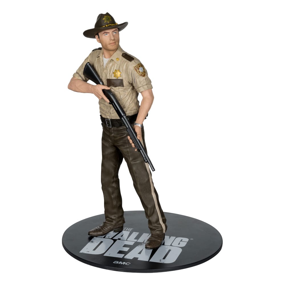 The Walking Dead Pvc Statue 1/8 Rick Grimes 25 Cm - M 1