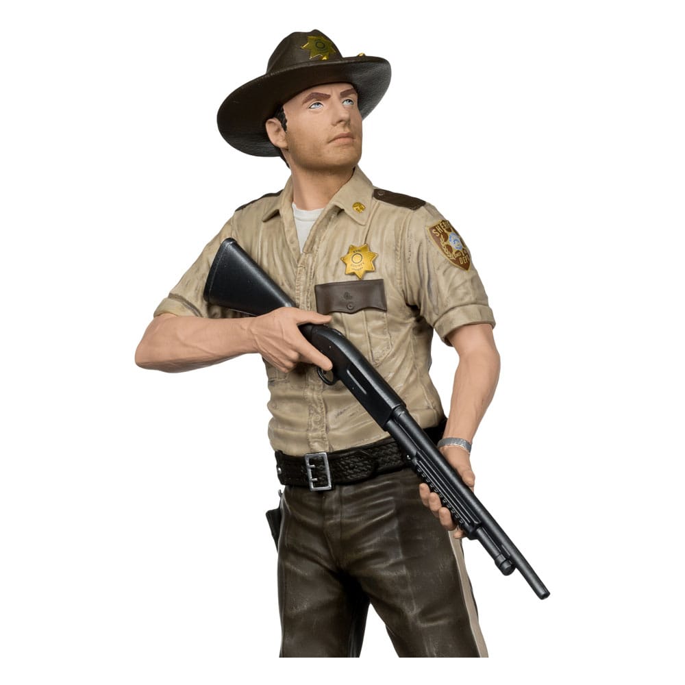 The Walking Dead Pvc Statue 1/8 Rick Grimes 25 Cm - M 2