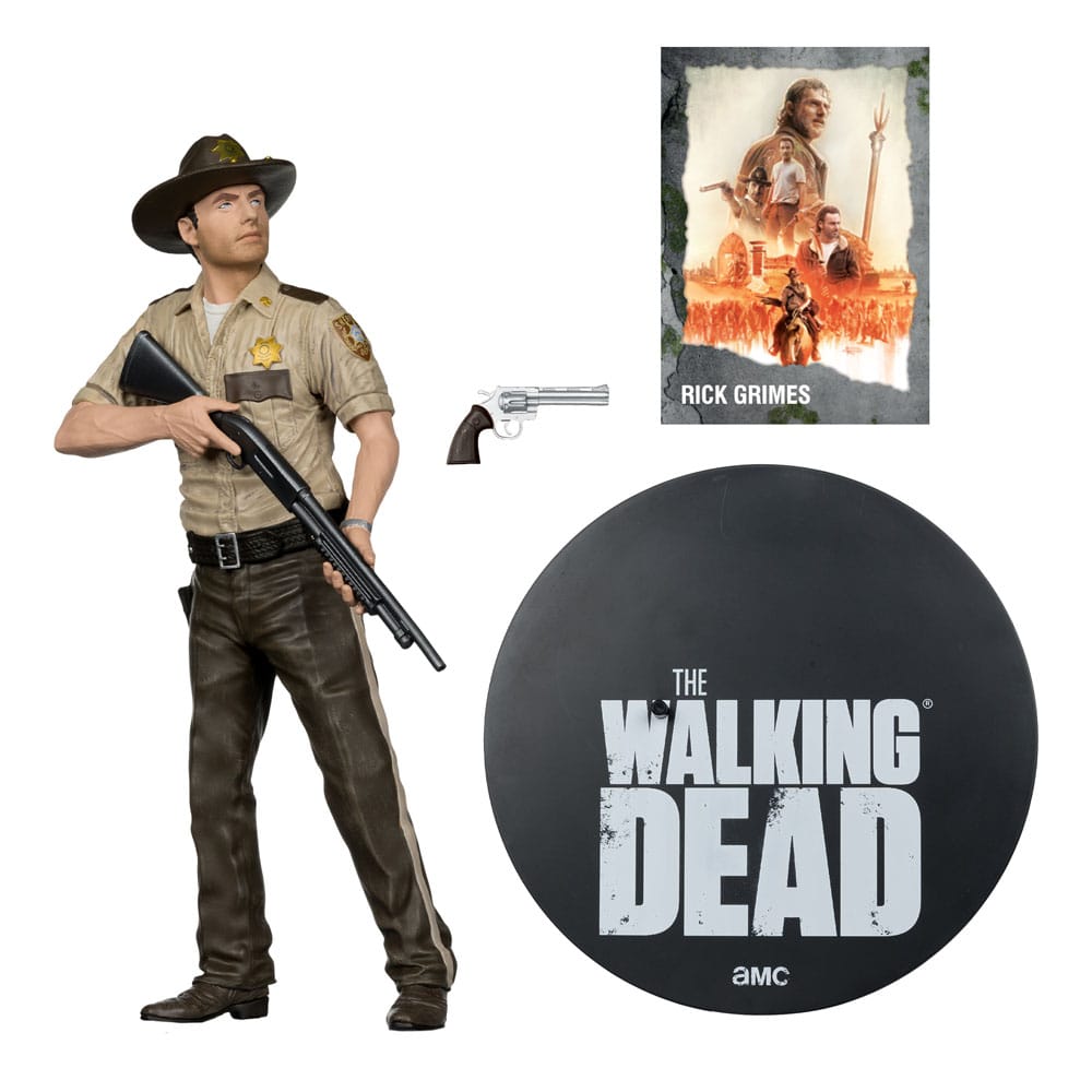 The Walking Dead Pvc Statue 1/8 Rick Grimes 25 Cm - M 5