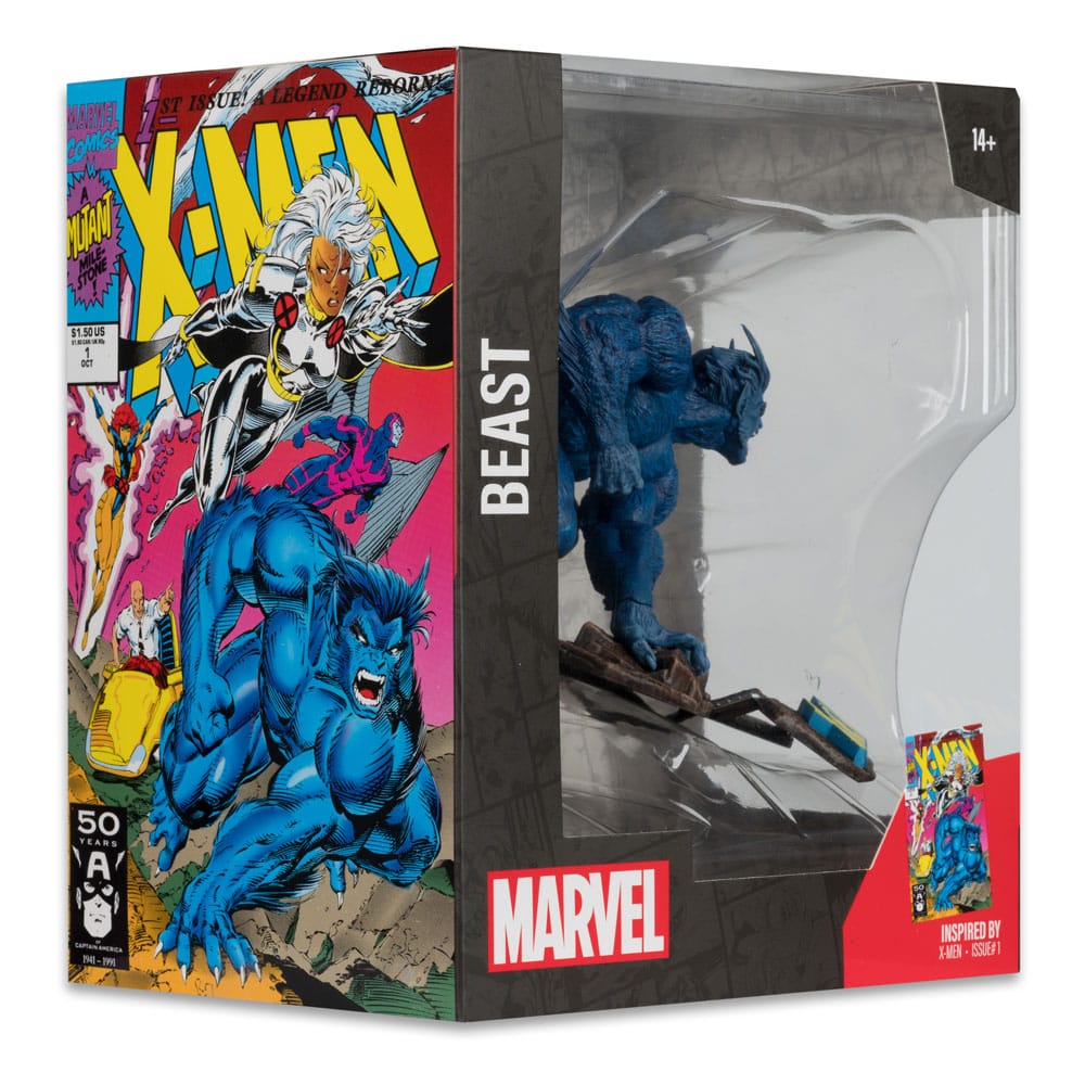 Marvel Collection PVC Statue 1/10 Beast (X-Men #1) 12 cm - M 6