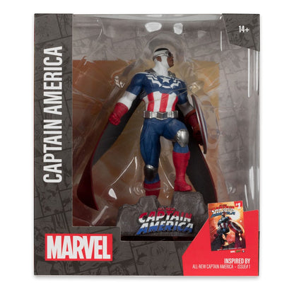 Marvel Collection Pvc Statue 1/10 Captain America (All-New Captain America #1) 17 Cm - M 5