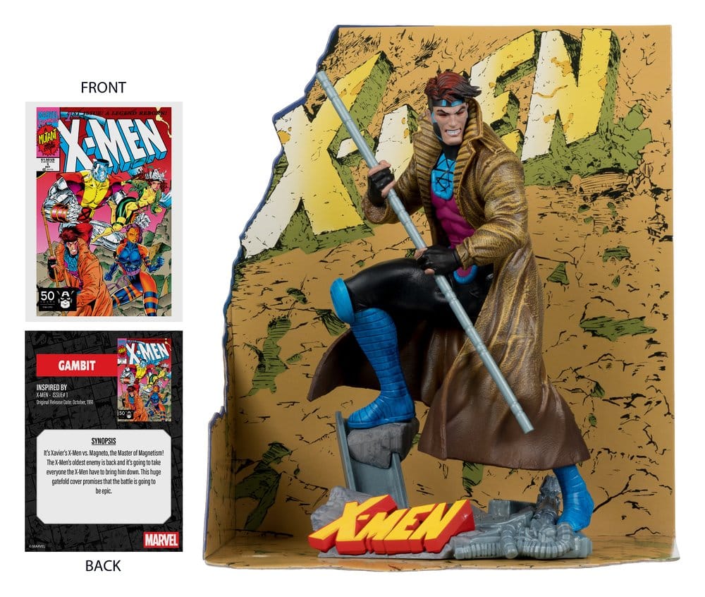 Marvel Collection PVC Statue 1/10 Gambit (X-Men #1) 18 cm - M 5