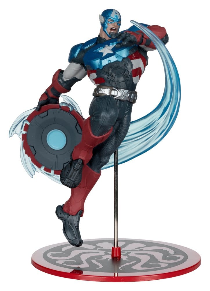 Marvel Rivals Collection 1/10 Action Figure Captain America 20 cm - M 1