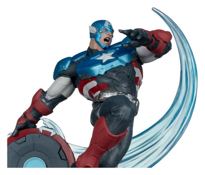 Marvel Rivals Collection 1/10 Action Figure Captain America 20 cm - M 2