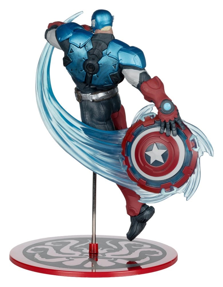 Marvel Rivals Collection 1/10 Action Figure Captain America 20 cm - M 3