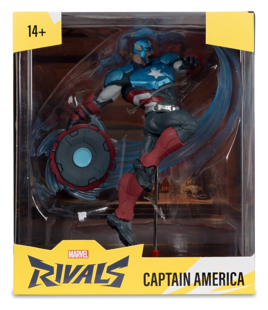 Marvel Rivals Collection 1/10 Action Figure Captain America 20 cm - M 6