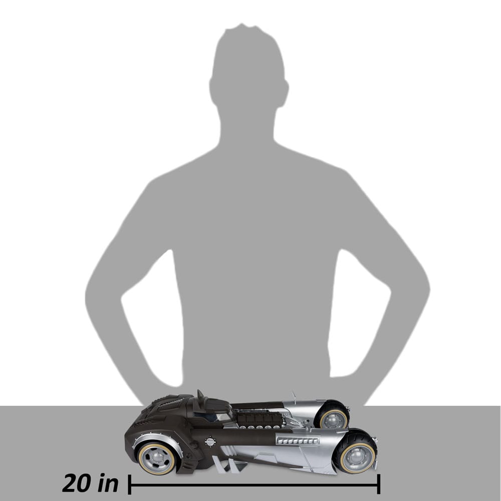 DC Multiverse Vehicle White Knight Batmobile (Gold Label) 18 Cm - M 6