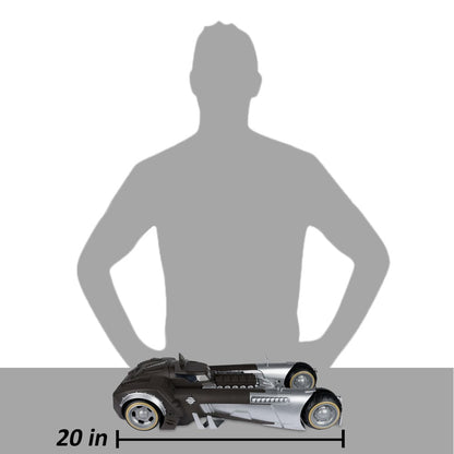 DC Multiverse Vehicle White Knight Batmobile (Gold Label) 18 Cm - M 6