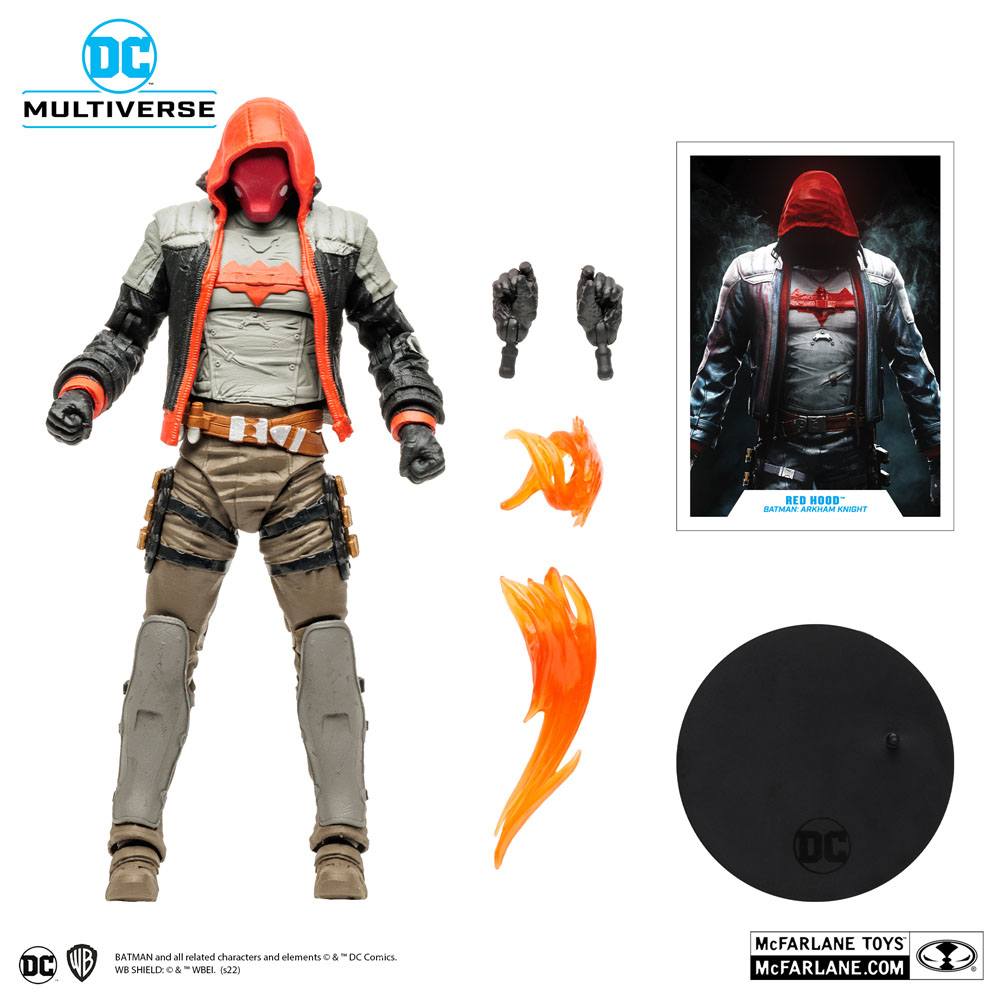 DC Gaming Action Figure Red Hood (Batman: Arkham Knight) 18 cm - M 3