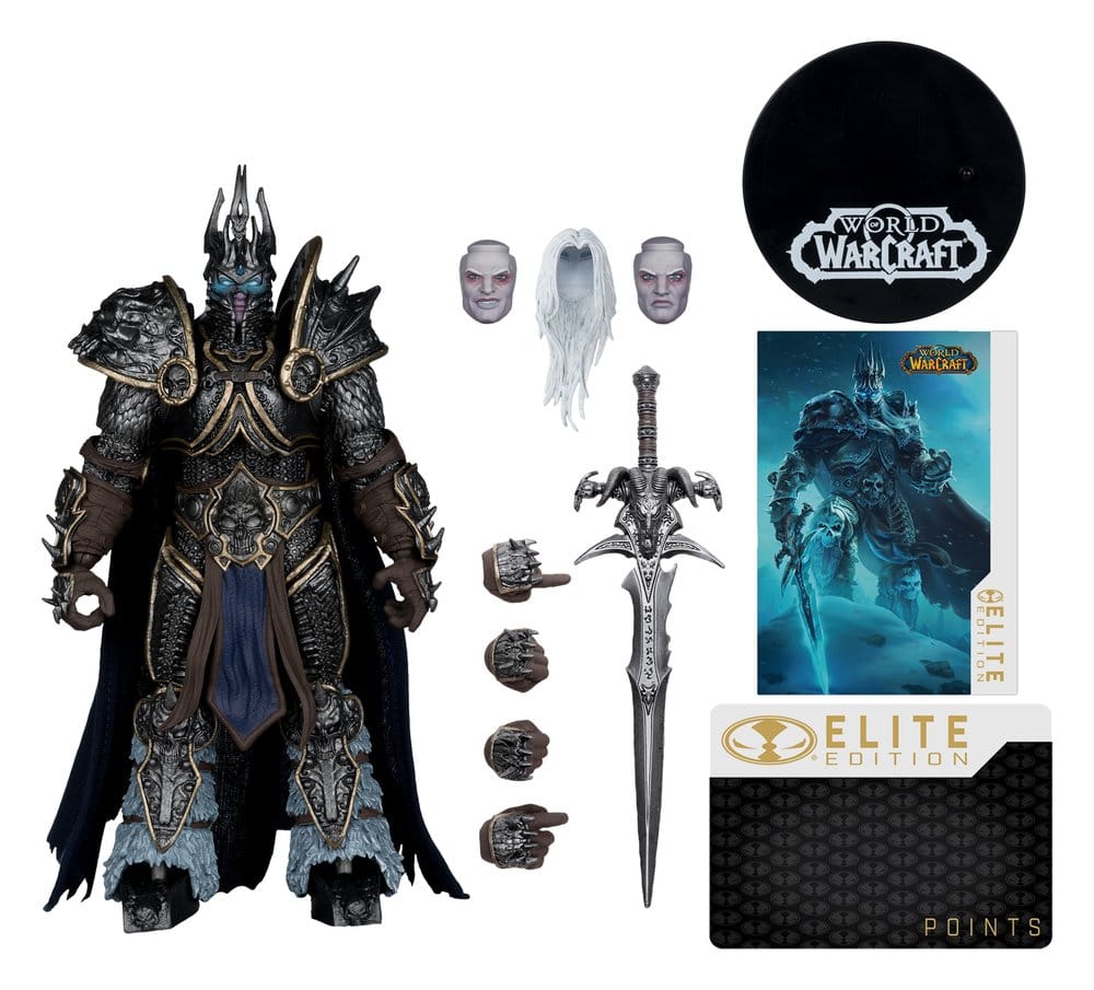World of Warcraft McFarlane Elite Edition Action Figure Lich King #09 18 cm - M 5