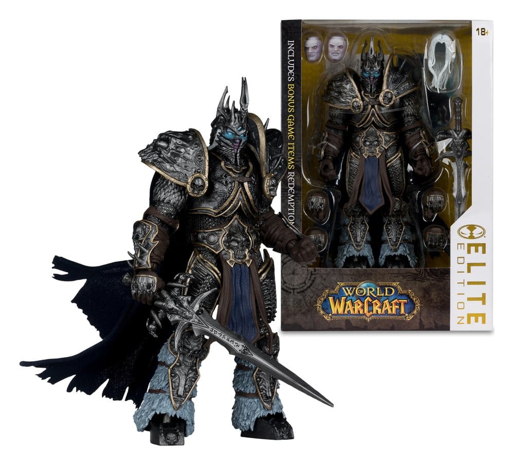 World of Warcraft McFarlane Elite Edition Action Figure Lich King #09 18 cm - M 6