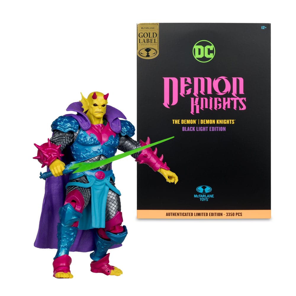 DC Multiverse Action Figure The Demon (Demon Knights) Black Light Edition (Gold Label) 18 cm - M 5