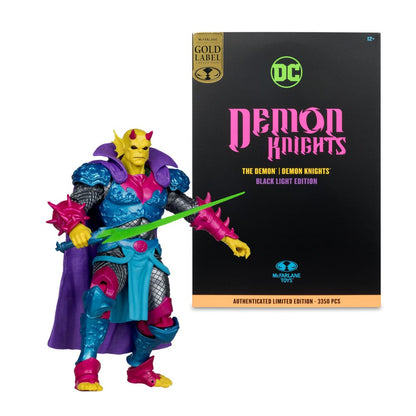 DC Multiverse Action Figure The Demon (Demon Knights) Black Light Edition (Gold Label) 18 cm - M 5