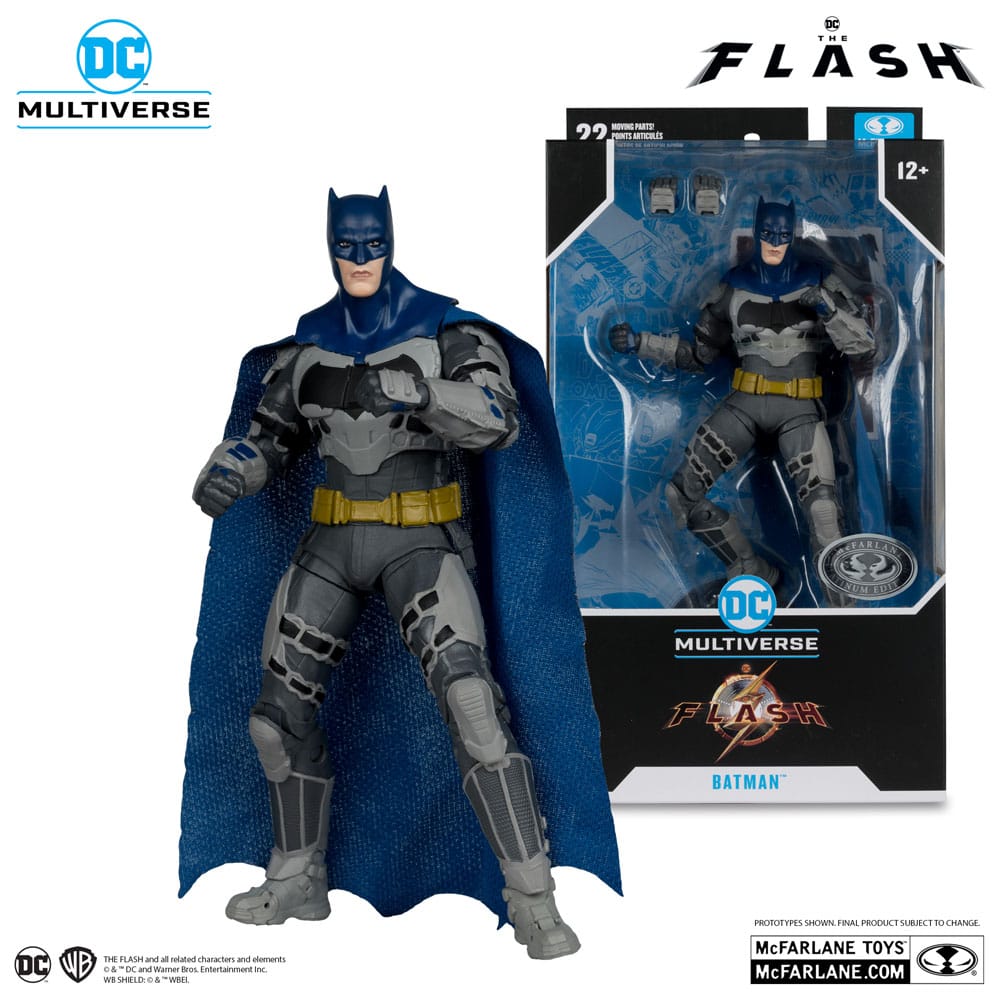 The Flash DC Multiverse Action Figure Batman (Platinum Edition) 18 Cm - M 5