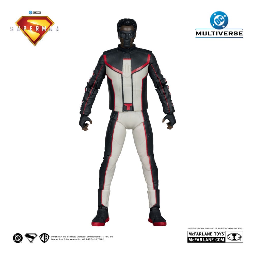 Superman (2025) DC Multiverse Deluxe Theatrical Edition Action Figure Mr. Terrific (Red Platinum Edition) 18 cm - M 108