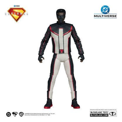 Superman (2025) DC Multiverse Deluxe Theatrical Edition Action Figure Mr. Terrific (Red Platinum Edition) 18 cm - M 108