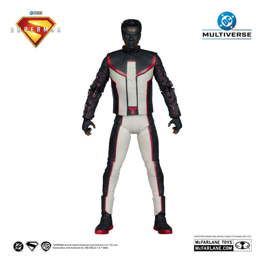 Superman (2025) DC Multiverse Deluxe Theatrical Edition Action Figure Mr. Terrific (Red Platinum Edition) 18 cm - M 108