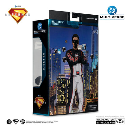 Superman (2025) DC Multiverse Deluxe Theatrical Edition Action Figure Mr. Terrific (Red Platinum Edition) 18 cm - M 6