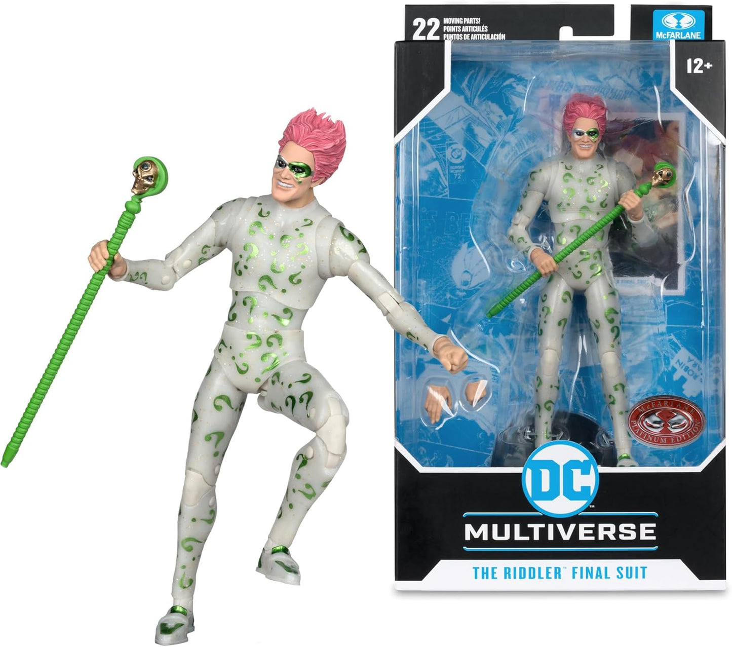 Batman Forever DC Multiverse Action Figure Riddler (Final Suit) (Chase) 18 Cm - M 5