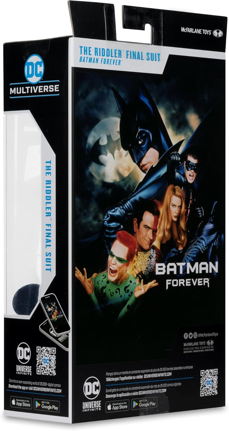 Batman Forever DC Multiverse Action Figure Riddler (Final Suit) (Chase) 18 Cm - M 6