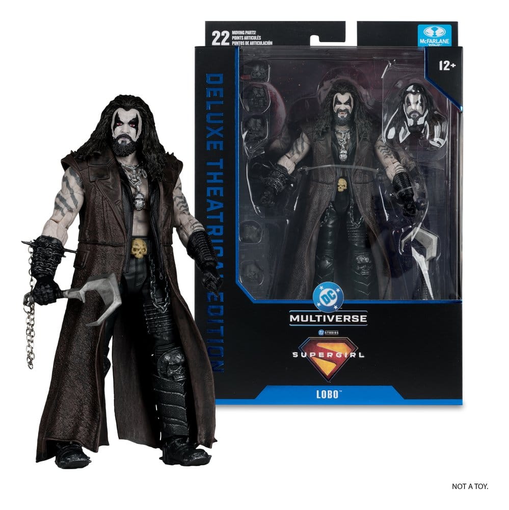 Supergirl (2026) Dc Theatrical Deluxe Edition Action Figure Lobo 19 cm - M 5