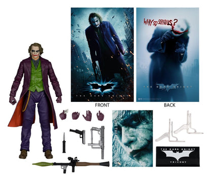 The Dark Knight DC Multiverse Deluxe Theatrical Edition Action Figure Joker 18 cm - M 4