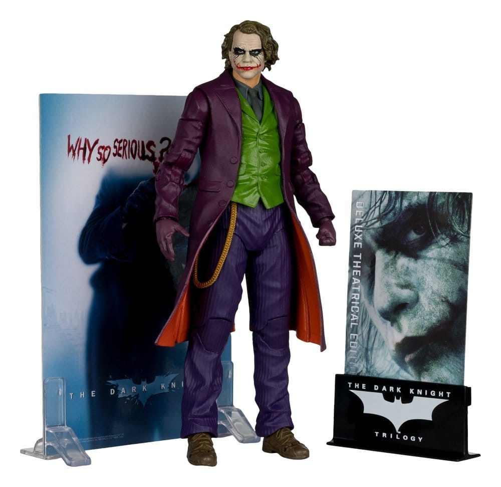 The Dark Knight DC Multiverse Deluxe Theatrical Edition Action Figure Joker 18 cm - M 5