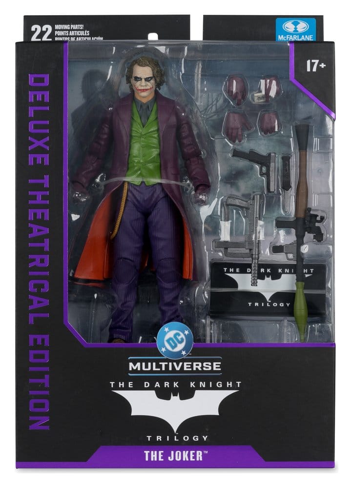 The Dark Knight DC Multiverse Deluxe Theatrical Edition Action Figure Joker 18 cm - M 6