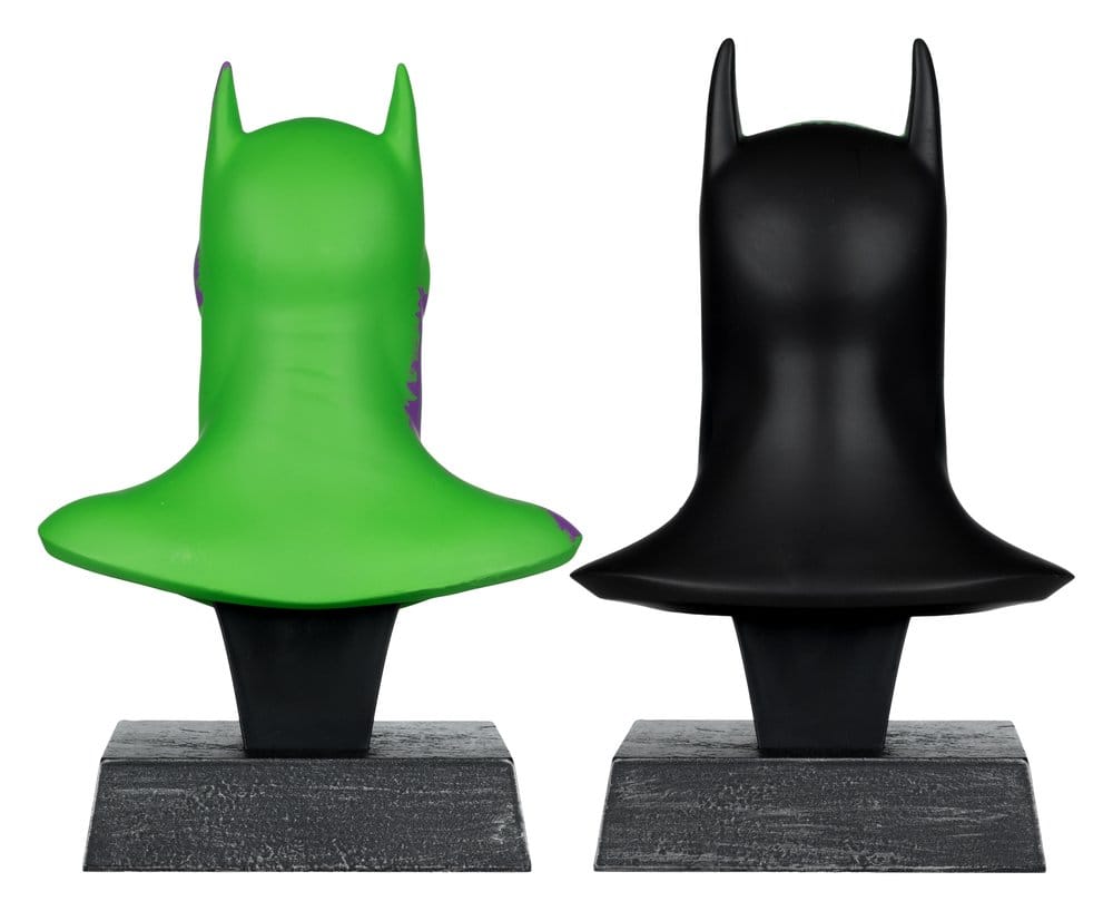 Batman DC Direct Mini Replica 1/3 2-Pack Batman Cowls Hush & Knightfall (Jokerized) (Gold Label) 18 cm - M 3
