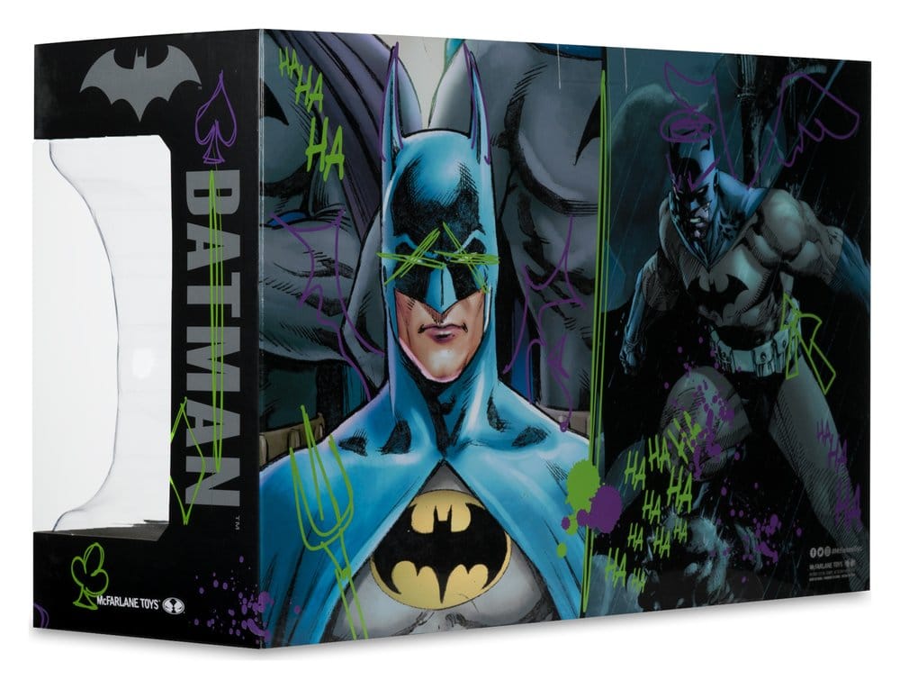 Batman DC Direct Mini Replica 1/3 2-Pack Batman Cowls Hush & Knightfall (Jokerized) (Gold Label) 18 cm - M 6
