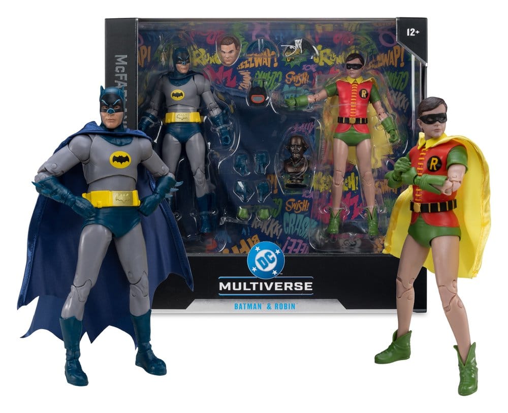 Batman Classic TV Series McFarlane Collector Edition Action Figure 2-Pack Batman and Robin 18 cm - M 4