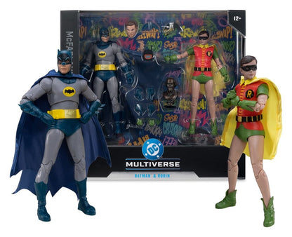 Batman Classic TV Series McFarlane Collector Edition Action Figure 2-Pack Batman and Robin 18 cm - M 4