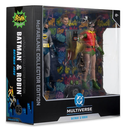 Batman Classic TV Series McFarlane Collector Edition Action Figure 2-Pack Batman and Robin 18 cm - M 5